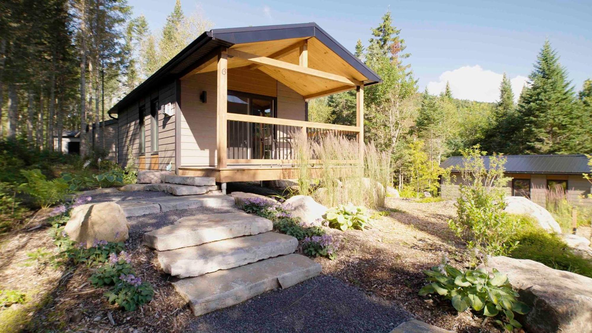Nordique Spa Stoneham Bagian luar foto